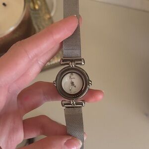 Silver Mesh Band Watch